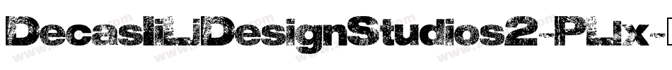 DecasIiLjDesignStudios2-PLlx字体转换