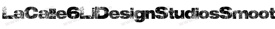 LaCalle6LjDesignStudiosSmooth-2Kev字体转换