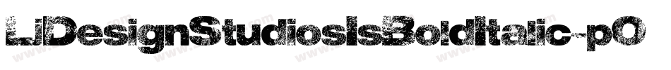 LjDesignStudiosIsBoldItalic-pOGK字体转换