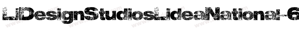 LjDesignStudiosLideaNational-62A1字体转换