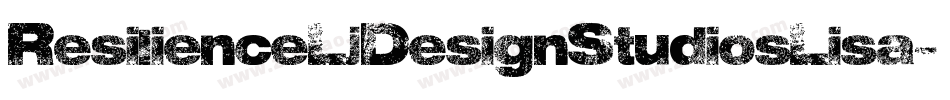 ResilienceLjDesignStudiosLisa-RGVA字体转换 ResilienceLjDesignStudiosLisa-RGVA字体转换