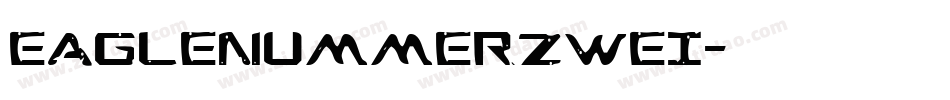 EagleNummerZwei字体转换