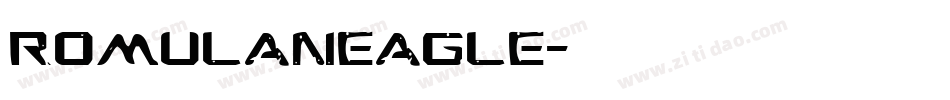 RomulanEagle字体转换