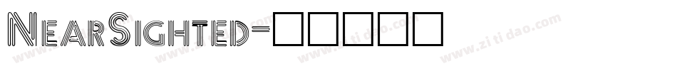 NearSighted字体转换