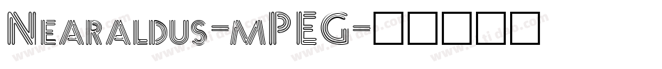 Nearaldus-mPEG字体转换