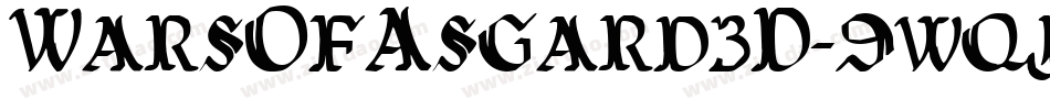 WarsOfAsgard3D-9wqj字体转换