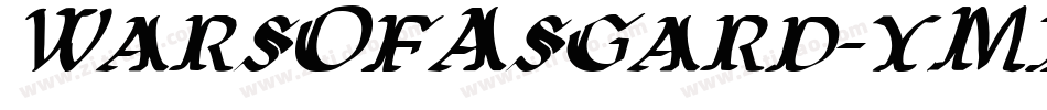 WarsOfAsgard-yMxd字体转换