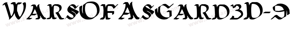 WarsOfAsgard3D-9wqj字体转换