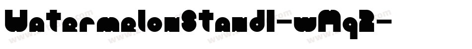WatermelonStandI-wMq2字体转换