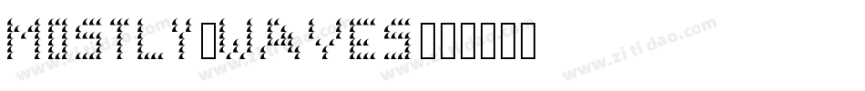 Mostly-Waves字体转换