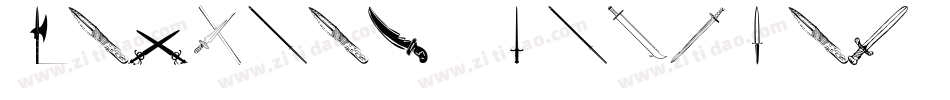 Ancient-Weapons字体转换