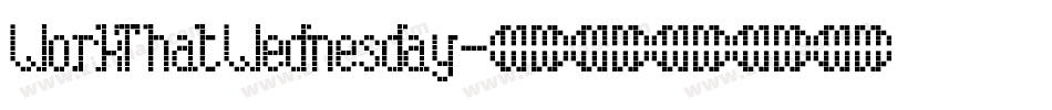 WorkThatWednesday字体转换