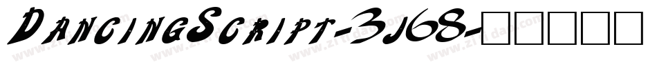 DancingScript-3j68字体转换