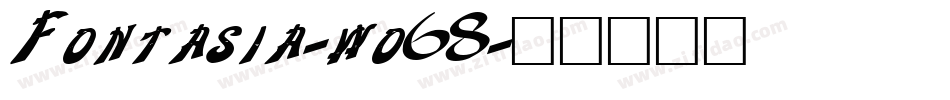 Fontasia-wo68字体转换