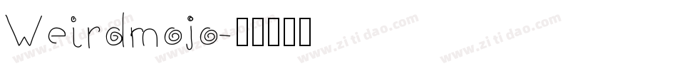 Weirdmojo字体转换