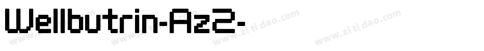 Wellbutrin-Az2字体转换