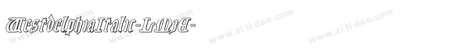 WestdelphiaItalic-LMzE字体转换