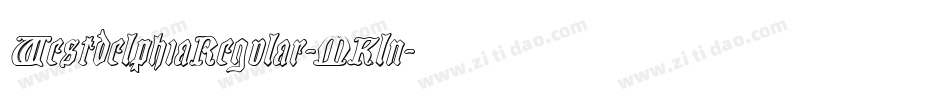 WestdelphiaRegular-MKln字体转换 WestdelphiaRegular-MKln字体转换