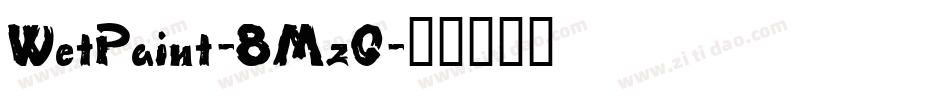 WetPaint-8Mz0字体转换