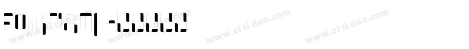 fontName字体转换