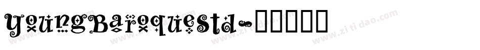YoungBaroqueStd字体转换