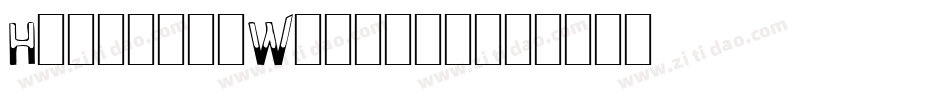 HydrogenWhiskey字体转换