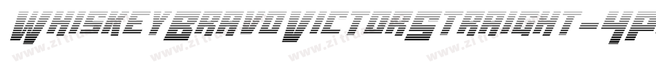 WhiskeyBravoVictorStraight-4PgY字体转换 WhiskeyBravoVictorStraight-4PgY字体转换