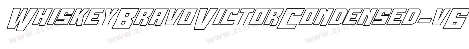 WhiskeyBravoVictorCondensed-v6RZ字体转换 WhiskeyBravoVictorCondensed-v6RZ字体转换