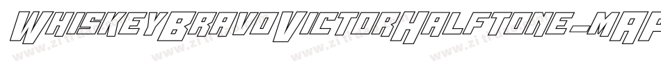 WhiskeyBravoVictorHalftone-mAPV字体转换 WhiskeyBravoVictorHalftone-mAPV字体转换