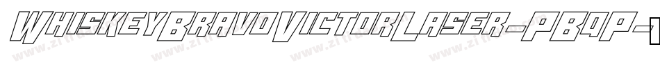 WhiskeyBravoVictorLaser-PBqP字体转换