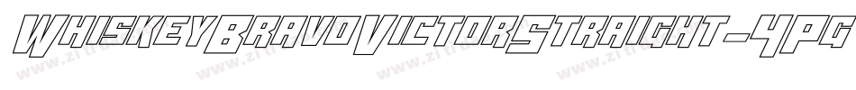 WhiskeyBravoVictorStraight-4PgY字体转换 WhiskeyBravoVictorStraight-4PgY字体转换