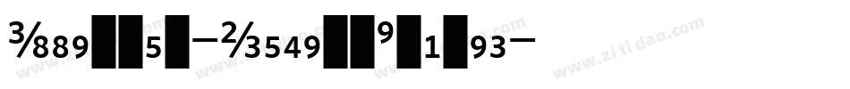 Whitney-MediumItalic字体转换