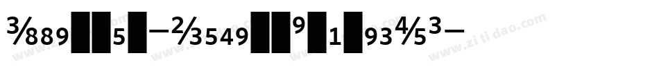 Whitney-MediumItalicSC字体转换