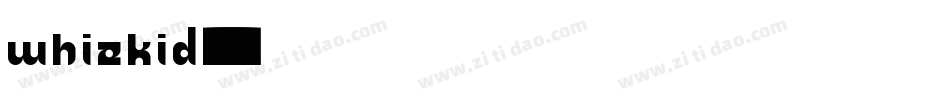 whizkid字体转换