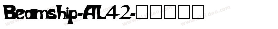 Beamship-AL42字体转换