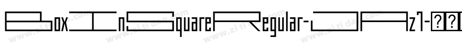BoxInSquareRegular-JAz7字体转换