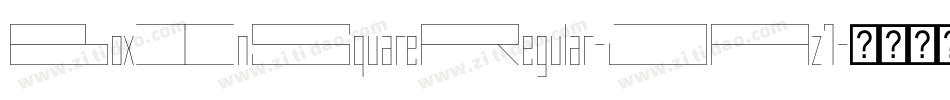 BoxInSquareRegular-JAz7字体转换