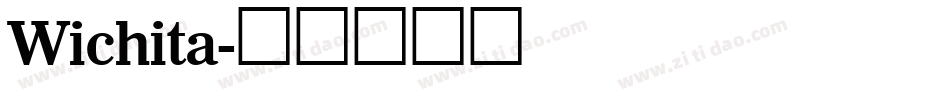 Wichita字体转换