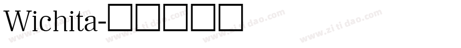 Wichita字体转换