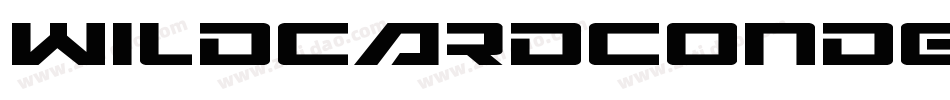 WildcardCondensed-5ZPV字体转换