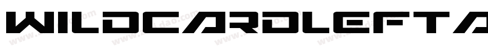 WildcardLeftalic-YZv4字体转换