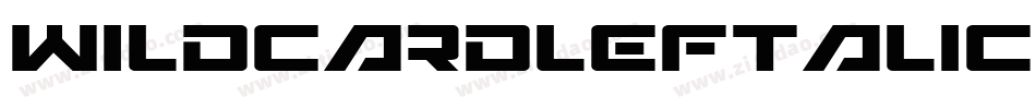 WildcardLeftalic-YZv4字体转换