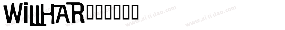 WILLHAR字体转换
