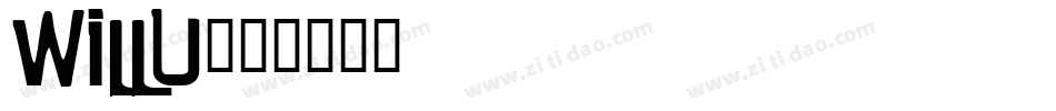 WILLU字体转换