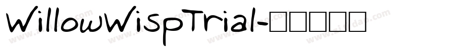 WillowWispTrial字体转换