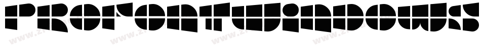 ProFontWindows字体转换