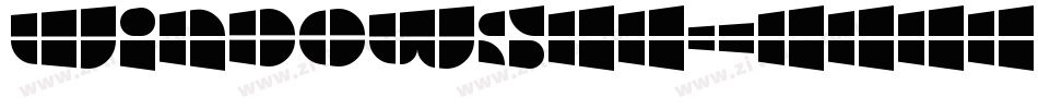 Windows楷体字体转换