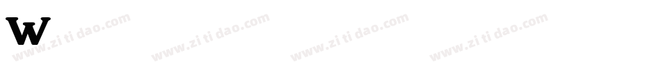WindsorDem字体转换