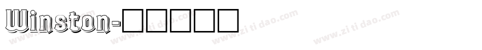 Winston字体转换