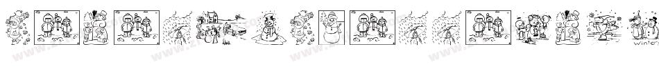 NeuerWinterRegular-E2dW字体转换